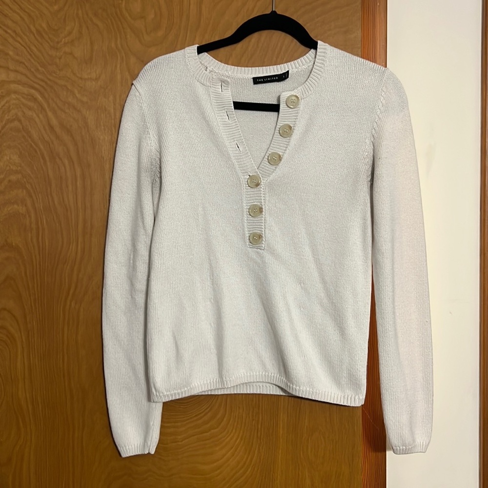White sweater- The limited